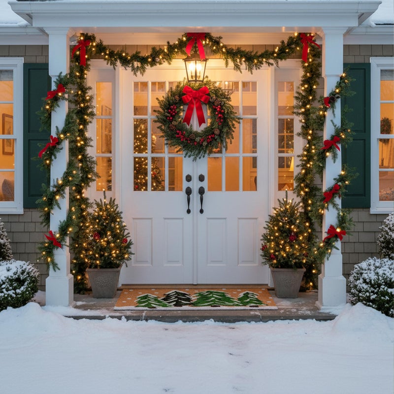 Calloway Mills 122252436 Winter Wonderland Doormat, 24" x 36", Multicolor - Image 3